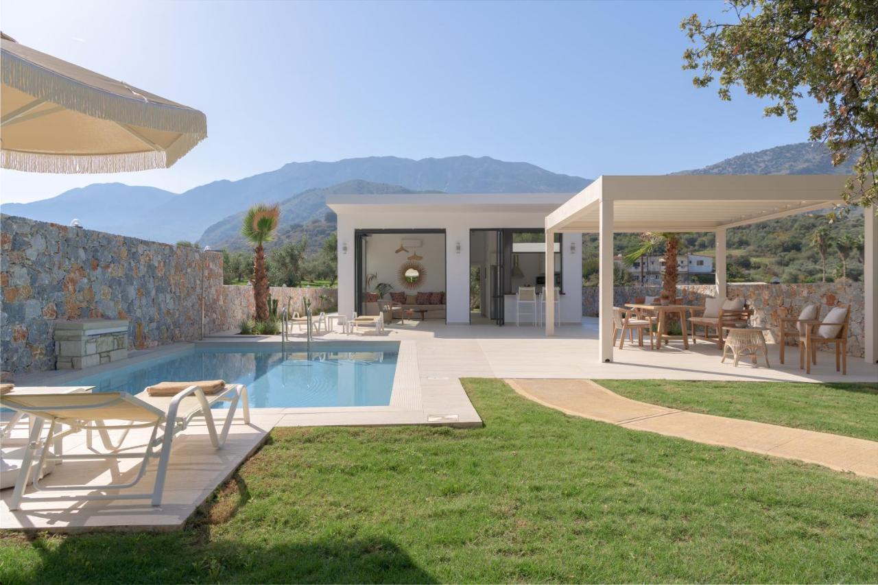 Pelagias Villa Lefka With Heated Pool Mathés 외부 사진