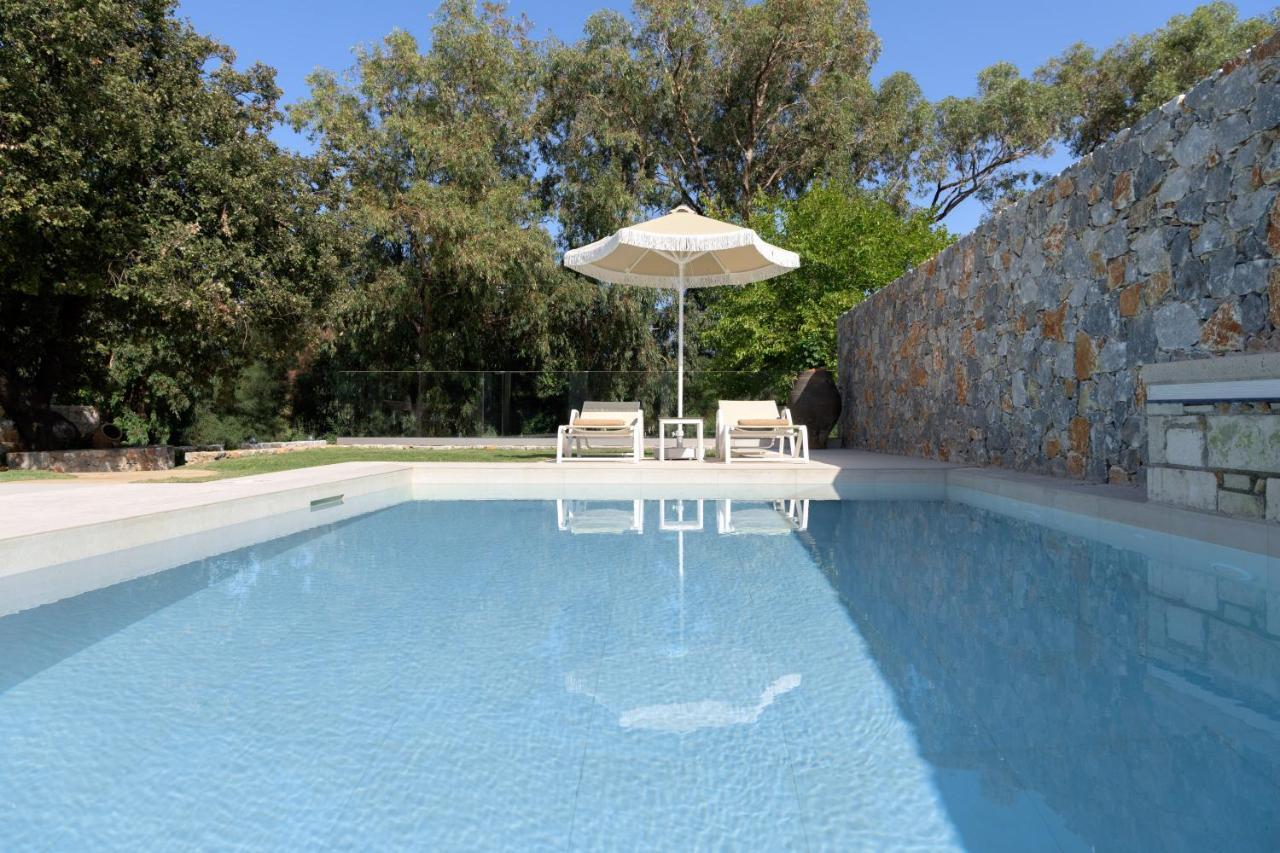 Pelagias Villa Lefka With Heated Pool Mathés 외부 사진