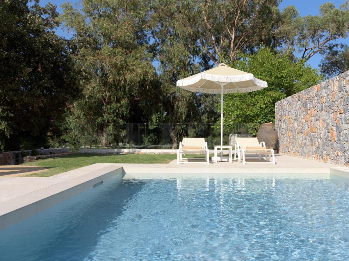 Pelagias Villa Lefka With Heated Pool Mathés 외부 사진