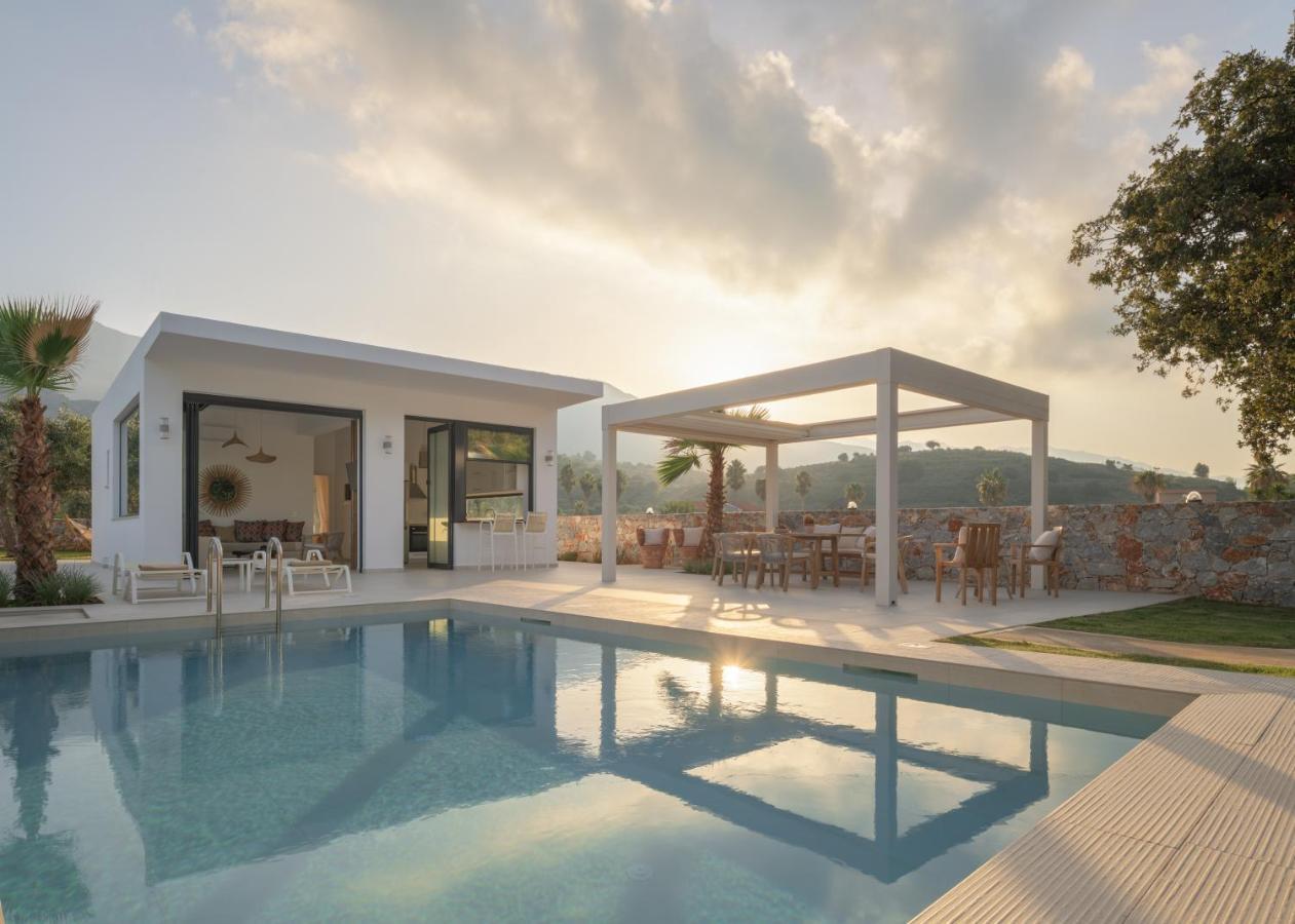 Pelagias Villa Lefka With Heated Pool Mathés 외부 사진
