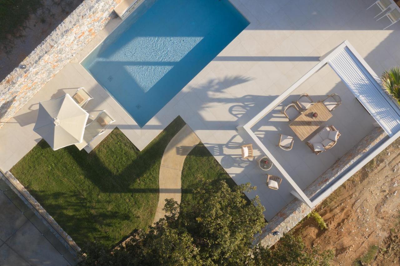 Pelagias Villa Lefka With Heated Pool Mathés 외부 사진